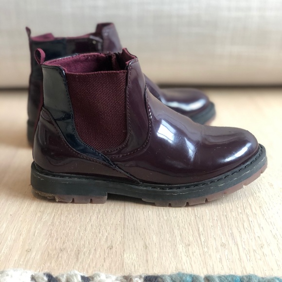 Zara Ox Blood Boots - Picture 2 of 5